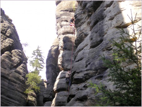 Teplické skály věž Skalní koruna
