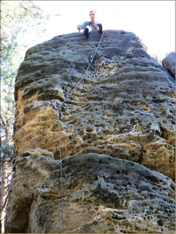 Cesta pod slaněním