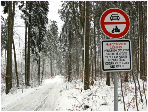 povolená cesta k Padrťským rybníkům Obrazek