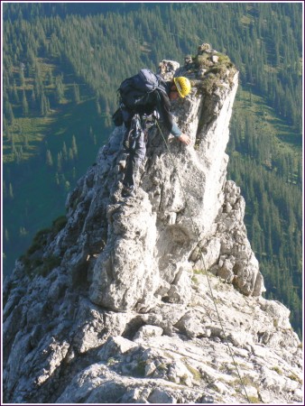 Pexeso na hřebenu pilíře (9.délka) Obrazek