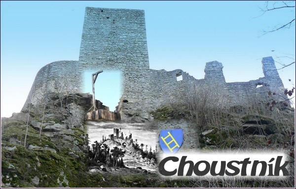Hrad založil Beneš z Choustníka v roce 1262 a je to náš jediný dvouhrad v Čechách Obrazek